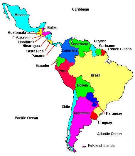 Latin America and Latin America Countries Visas